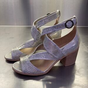 Moonlit shimmer shoes from Sundance. Only worn once.